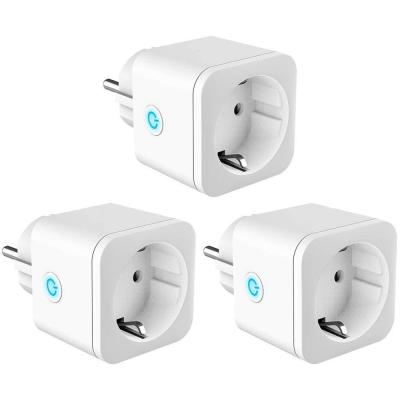 China Smart plug - Set van 3 - Slimme stekker - Google Home (Google Assistant) - Schakelt tot 3840W for sale