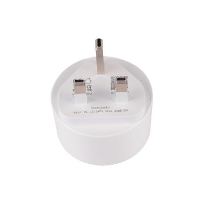 China TECKIN quality tuya wifi UK 16A smart plug with socket energy monitoring. app remote and Alexa/google assistant voice control zu verkaufen