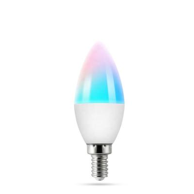 China E14 RGB Voice Control Light Bulb CW Dimmable 5W Work With Alexa for sale