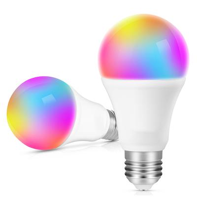 China 9W RGB Compatible Intelligent Light Bulb With Google Assistant AC100-240V for sale