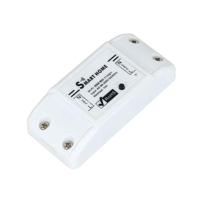 중국 Wifi Switch Single Channel Wireless Remote Control for home appliances, compatible with Alexa DIY Your Home via phone 판매용