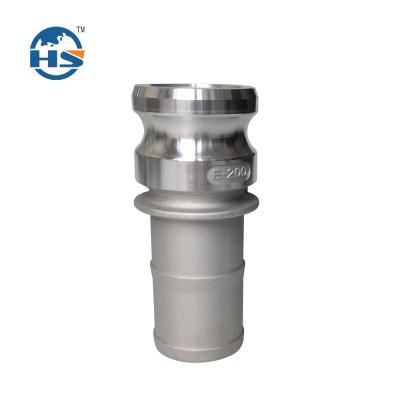 China New arrival aluminum camlock quick connect couplings aluminum pipe camlock fitting type E from china for sale