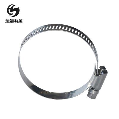 China Pipe Clamp Factory Hot Sale Competitive Band Worm Control Clamps Stainless Steel Pipe Clamps for sale