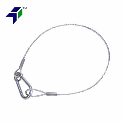 China American Utility Safety Cable Stainless Steel 24 Inches Lighting Safety Cable For Pipe for sale