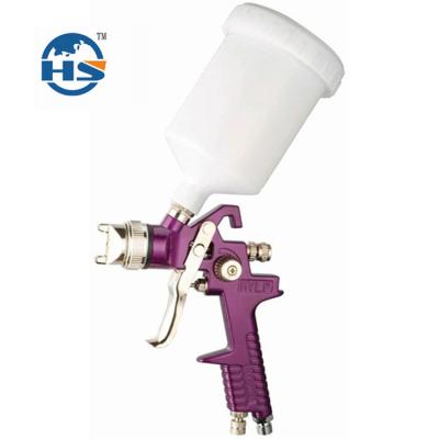 China purple paint spray gun hvlp h-827 spray gun 1.7mm color hvlp gun made in china for sale