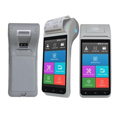 China Newest 4G POS System Handheld Z91 Android POS Barcode Scanning POS For Cash Register 5.5 INCH for sale