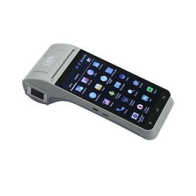 China 4G Multifunctional Terminal Z91 Pos System Machine With Biometric Fingerprint Sensor Ticking Pos Equipment 8GB for sale