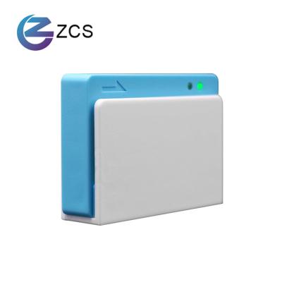 China Payment Parket Size ZCS01 Bluetooth Smart EMV Chip Mobile Magnetic NFC Card Reader For POS System for sale