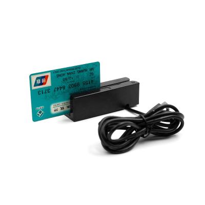 China ABS plastic ZCS90 - all three way magstripe card reader with USB or RS232 ports for koisk pos systems for sale