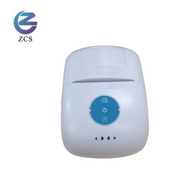 China Mini Portable black and white bluetooth 58mm thermal receipt label printer for bus ticketing printing for sale