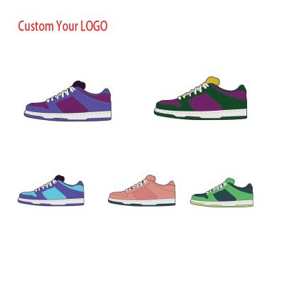 China TREE Customize Your Own Brand Custom Full Grain Leather Sb Men's Sneaker Shoes for sale