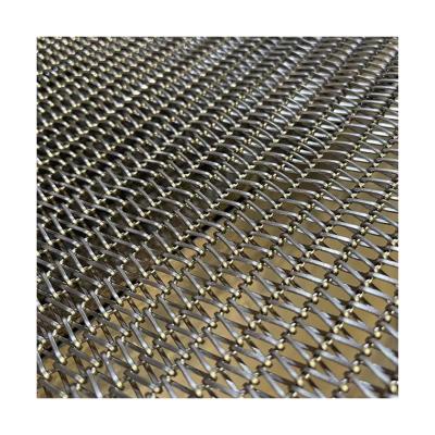 China Heat Resistant Flat Wire Mesh Belt Food Grade Carton Chain Link Spiral Steel Wire Mesh Conveyor Belt for sale