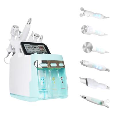 China Skin Tightening Microtouch Hydracare Device Skin Scrubber Water Oxygen Machine Blackhead Remover Facial Tone Microcurrent Skin Tightening for sale