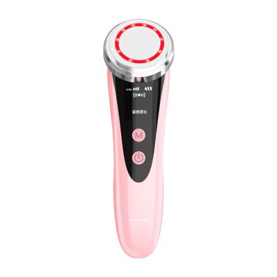 China Face lift shwa blemish face lift skin deep cleansing tightening led light therapy facial massager microcurrent facial tone device for sale