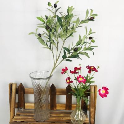 China Artificial Olive Branch Home Decor Luxury Desktop Decor Minimalist Artificial Plants Accessories Household Decor for sale