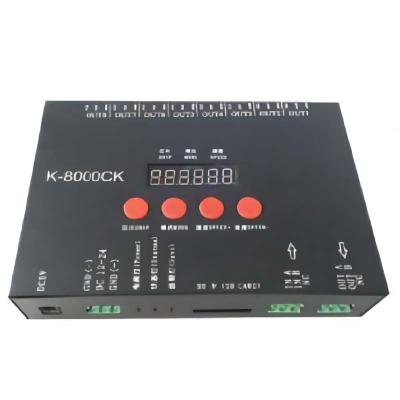 China Modern K-8000CK Led Artnet Neon Pixel Strip Touch Offline Controller for sale