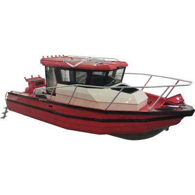 China Fishing Gospel Boat 7.5m Aluminum Easy Craft Boat For Fishing for sale