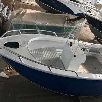 China High Quality 19ft Aluminum Center Console Aluminum Fishing Boat for sale