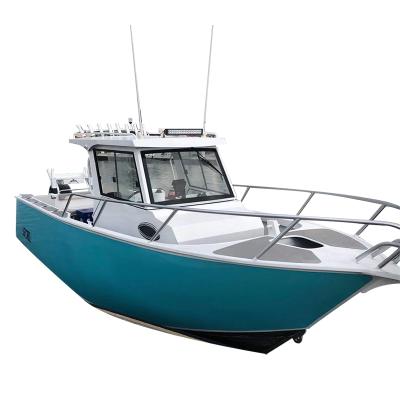 China Recreation Center Aluminum Cabin Fishing Boats Price Best Fishing Factory for sale