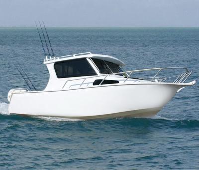 Cina Fishing Fashion Luxury Yacht 6.85m (22.5ft) Lifestyle, Aluminum Plate Hulls Fishing Boat / Vessel, High Speed ​​Offshore in vendita