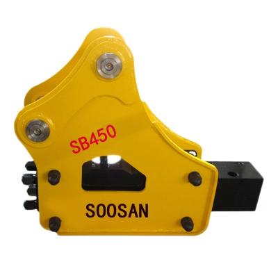 China Construction Soosan Hydraulic Breaker Netting SB20 Hydraulic Breaker with Chisel Diameter 45mm for Excavator for sale