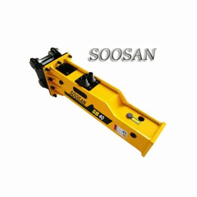 China Hot selling construction product sb40 stack hydraulic hammer chisel soosan hydraulic breaker for sale