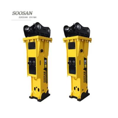 China 2022 Construction China Breaker Soosan Breaker With SB70 Box Type Hydraulic Hammer With 135mm Chisel Wholesales for sale