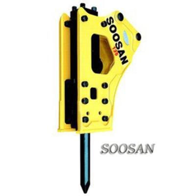 China SOOSAN Construction Excavator Box Shaped Hydraulic Breaker SB70 Hammer With 135mm Chisel Wholesales for sale