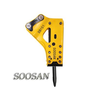 China CONSTRUCTION Soosan Hydraulic Breaker Manufacturer Makes Rock Drilling Hammer Hydraulic Breaker SB151 for sale