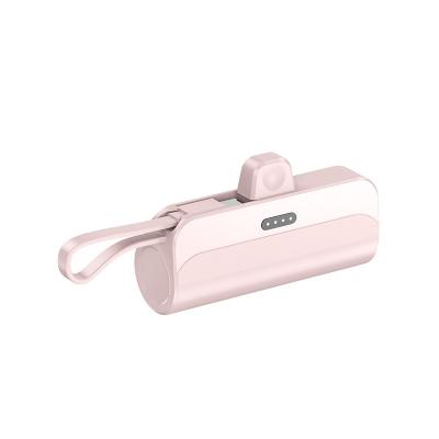 China Portable Mini Gift Powerbank Cute Capsule Rechargeable Portable Fast Charger Power Bank 5000mAh for sale