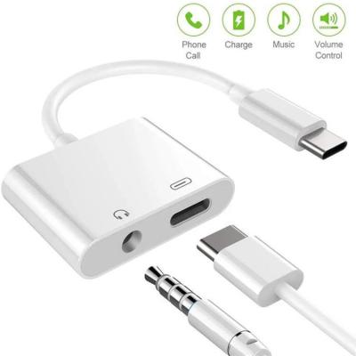 China Mobile Phone Factory wholesale Free Sample Type C To 3.5mm Audio Headphone Jack Aux Adapter Usb C To 3.5mm Audio Adapter For Ipadpro Android for sale