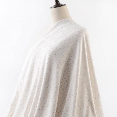 China Hot Selling Tear-Resistant Two Sided Brushed Spandex Polyester 2X2 Rib DTY Knitted Fabric For Dress for sale