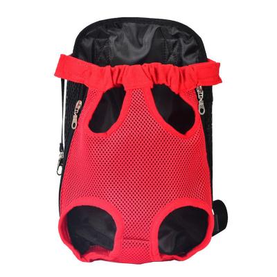 China Breathable Travel Stored Outdoor Pet Shoulder Carrier Trunk Bag Backpack Dog Walking Bags for sale