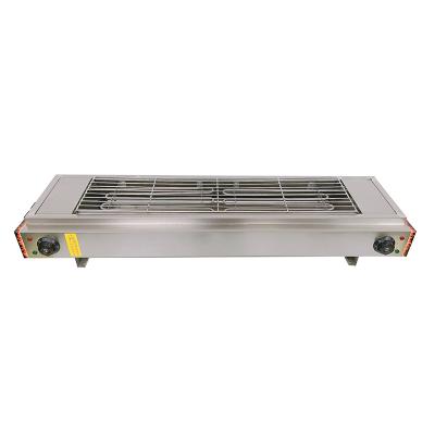 China Easily Assembled Commerical 2.5+2.5kw 60-300 Electric BBQ Grill Outdoor BBQ Grills for sale