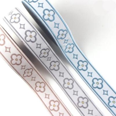 China Manufacturer Decorative 3.5cm Artistic Jacquard Tape Trim For Curtain And Pillow for sale