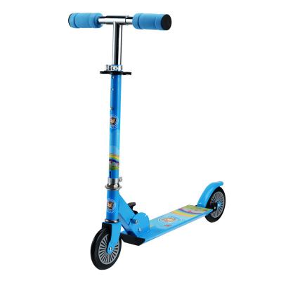 China Modern all-iron children's scooter baby scooter folding two-wheel toy enlightenment sports scooter 3-6-8 years old for sale