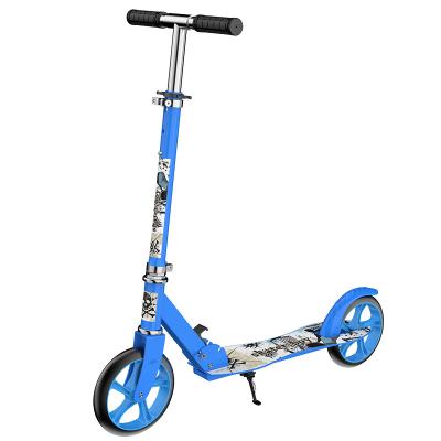 China 8 Inch Folding Pedal Kick Scooter Youth Model Customizable Campus Two Wheel Urban Adult Scooter for sale