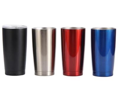 China 20oz PORTABLE Vacuum Double Wall Stainless Steel Tumbler Cups for sale