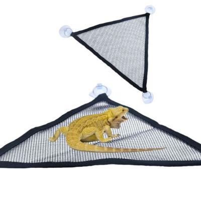 China Viable Reptile Lizards Snakes Hammock Sofa Ladder Net Hanging Hammock Mesh Hammock Toy Mesh Bed Swing Toys Lizard for sale