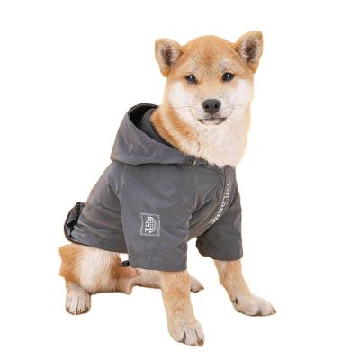 China Durable Reflective Brand Design Dog Coat Pet Jacket Lightweight Clothes Waterproof for sale