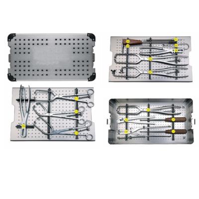 China Reconstruction Plate Kit Orthopedic Surgical Instrument Box for sale