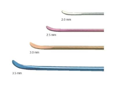 China Prego elástico do titânio ortopédico dos implantes DEZ para a cirurgia das crianças à venda