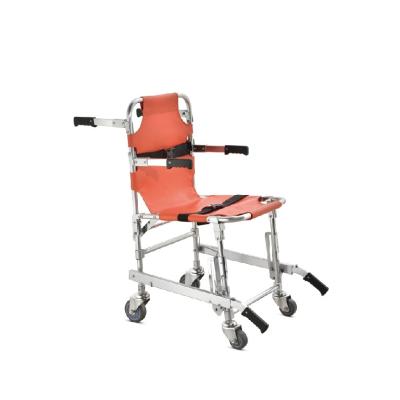 China Folding Ambulance Chair Stretcher Emergency Clinics Apparatuses for sale