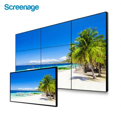 China Indoor factory price! High quality 55 inch lcd multi video wall multiple advertising 55 screen/DID led videowall for sale