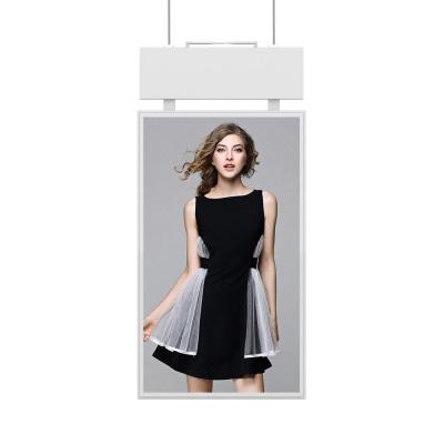 China Indoor Shop Window Shop Window Shop Android Highlight LCD Digital Signage Advertising Hanging Screen Display for sale