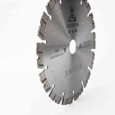 China Turbine Laser Turbo V Bevel Segmented Diamond Tools Cutting Saw Blade for sale