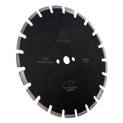 China Good Sharpness and Long Life D350mm Diamond Cutting Saw Blade for Asphalt and Concrete for sale