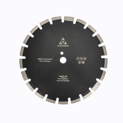 China Asphalt Zhongzhi Laser Welded Diamond Saw Blades for Asphalt Cutting for sale