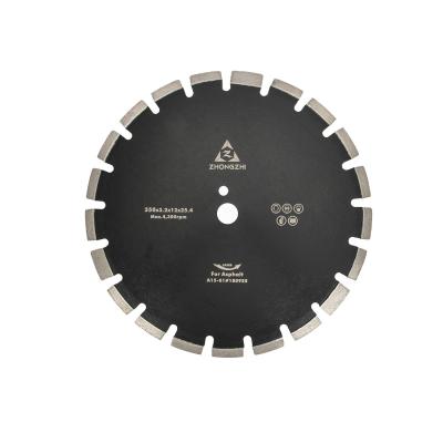 China 350mm Zhongzhi Segmented Laser Welded Diamond Asphalt Cutting Tools Saw Blade for sale