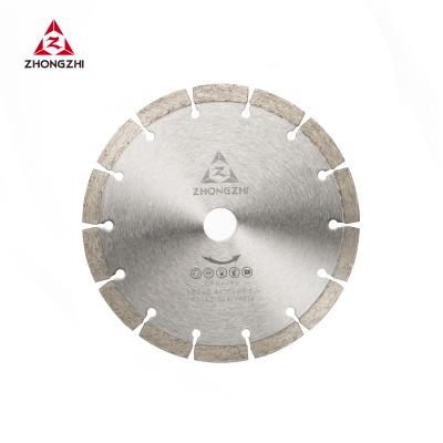 China Fast Cutting Speed ​​And Long Working Life D180 Diamond Cutting Tools Hot Pressed Segmented Diamond Saw Blade For Stone Cutting for sale